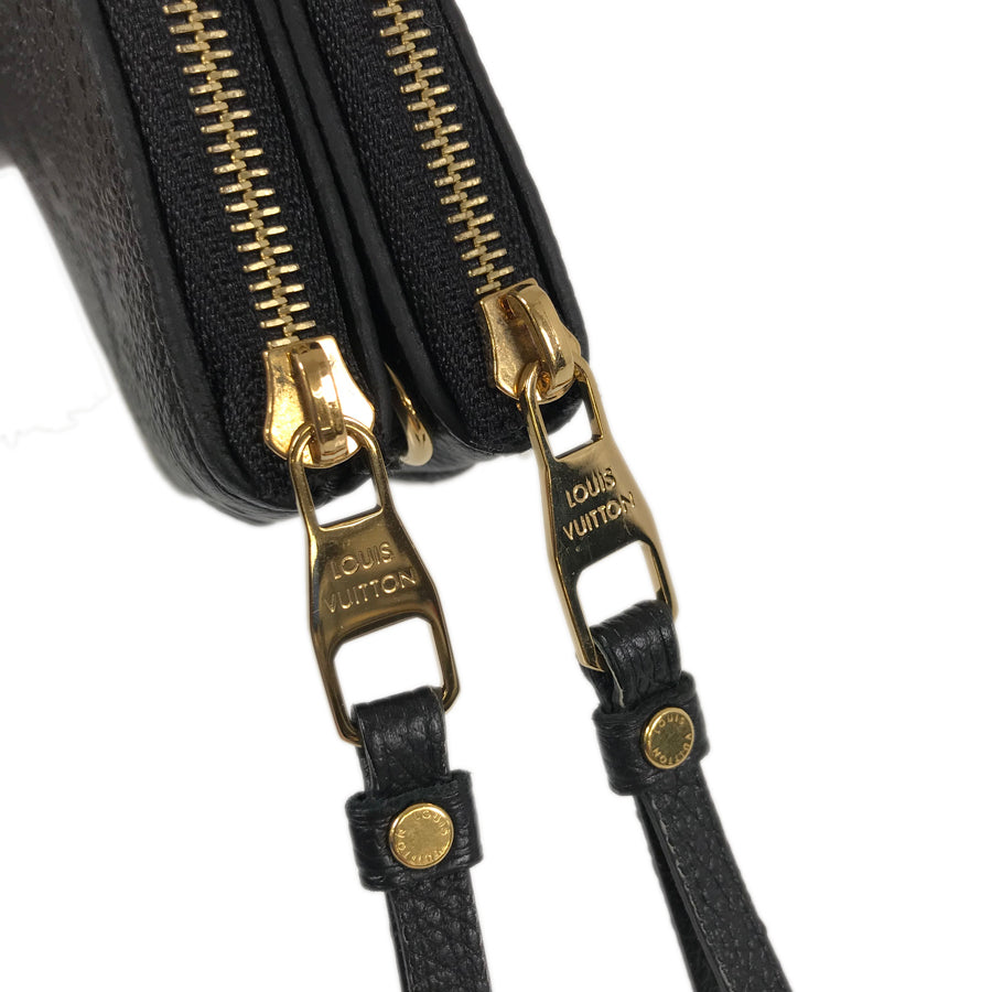 LOUIS VUITTON Monogram Empreinte Pochette Double Zip Pochette