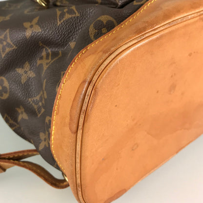 LOUIS VUITTON Monogram Montsouris GM M51135 Backpack