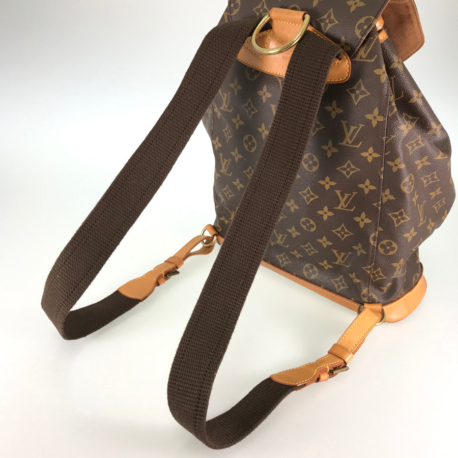 LOUIS VUITTON Monogram Montsouris GM M51135 Backpack
