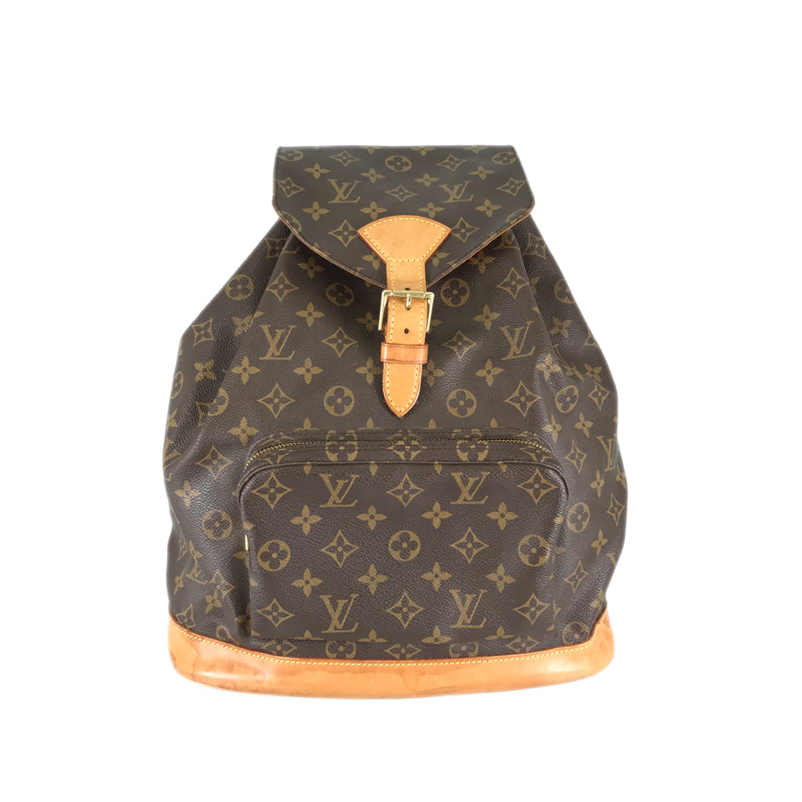 LOUIS VUITTON Monogram Montsouris GM M51135 Backpack