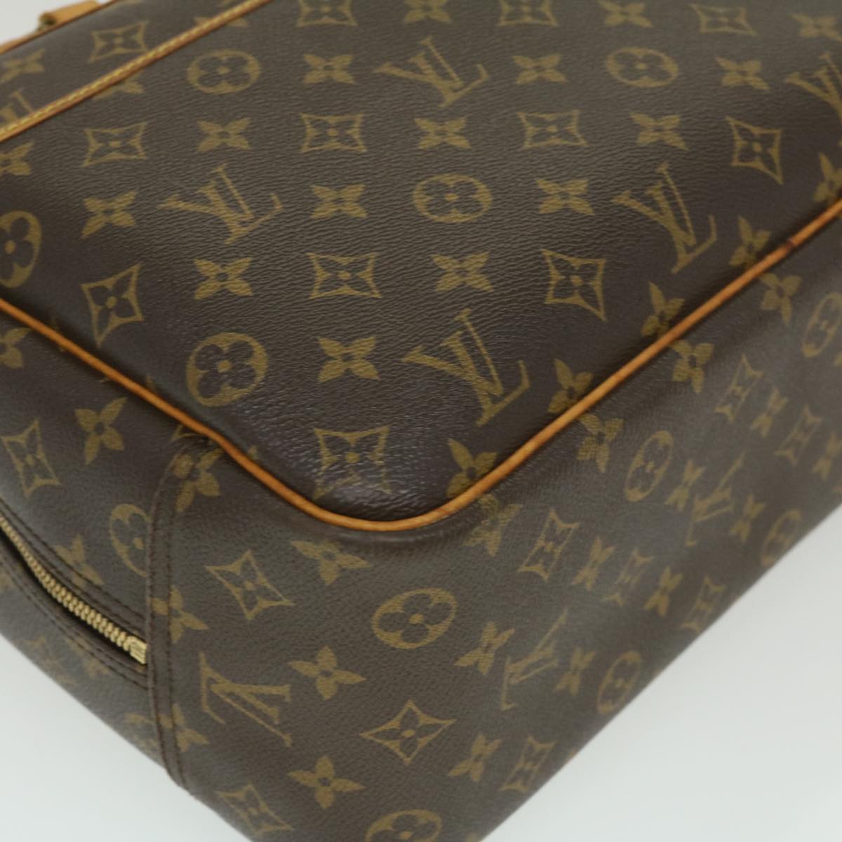 LOUIS VUITTON Monogram Deauville Hand Bag M47270 LV Auth ki1997