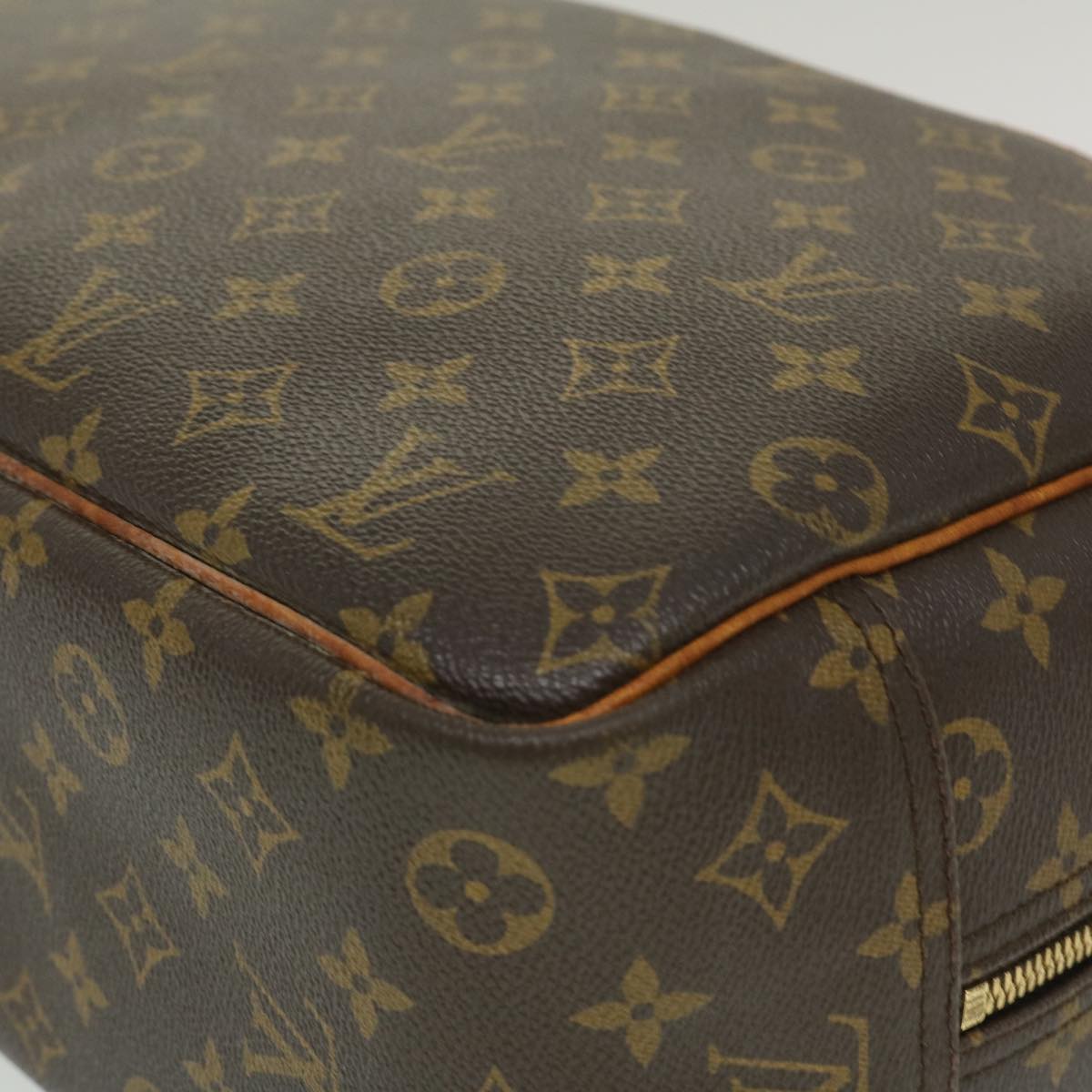 LOUIS VUITTON Monogram Deauville Hand Bag M47270 LV Auth ki1997