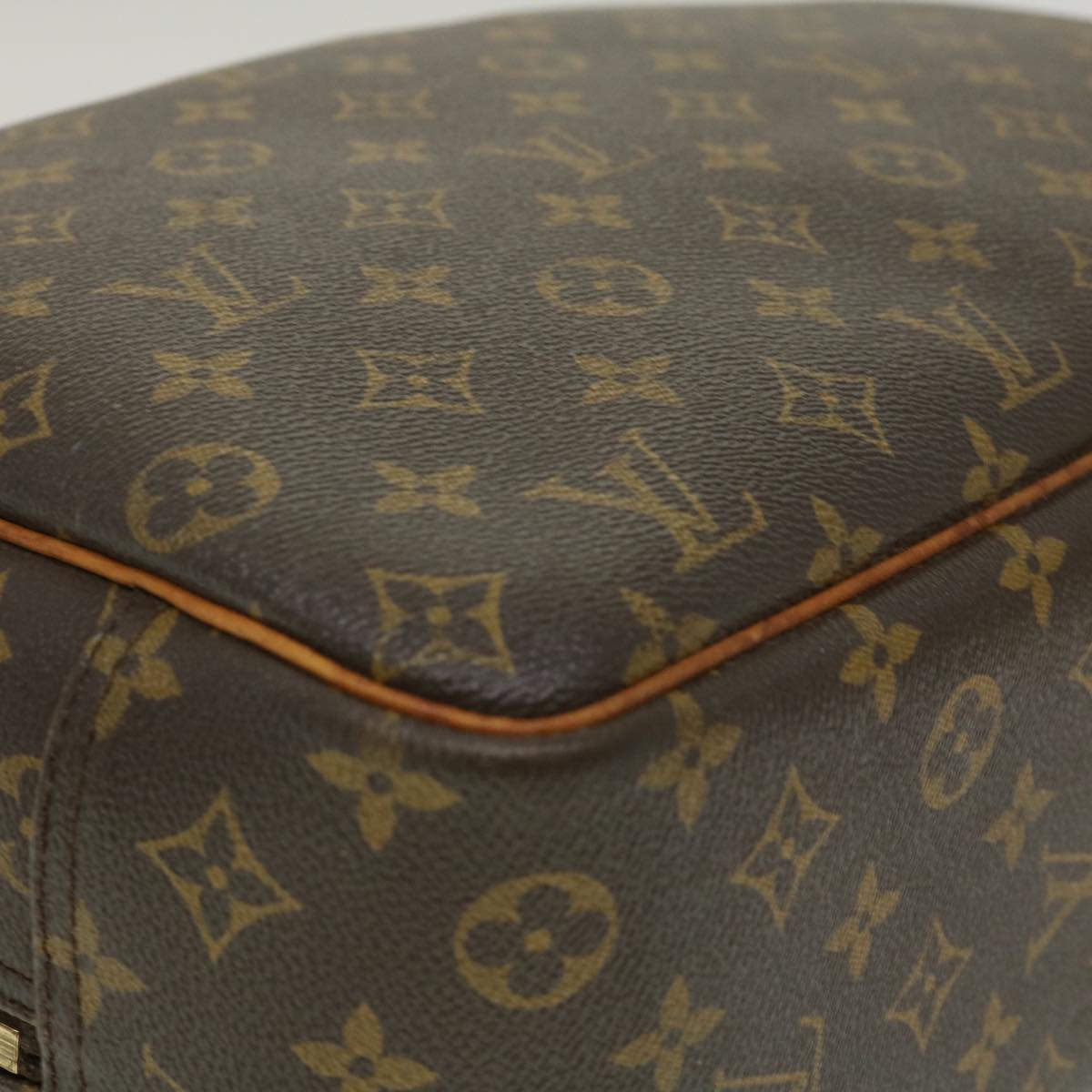 LOUIS VUITTON Monogram Deauville Hand Bag M47270 LV Auth ki1997