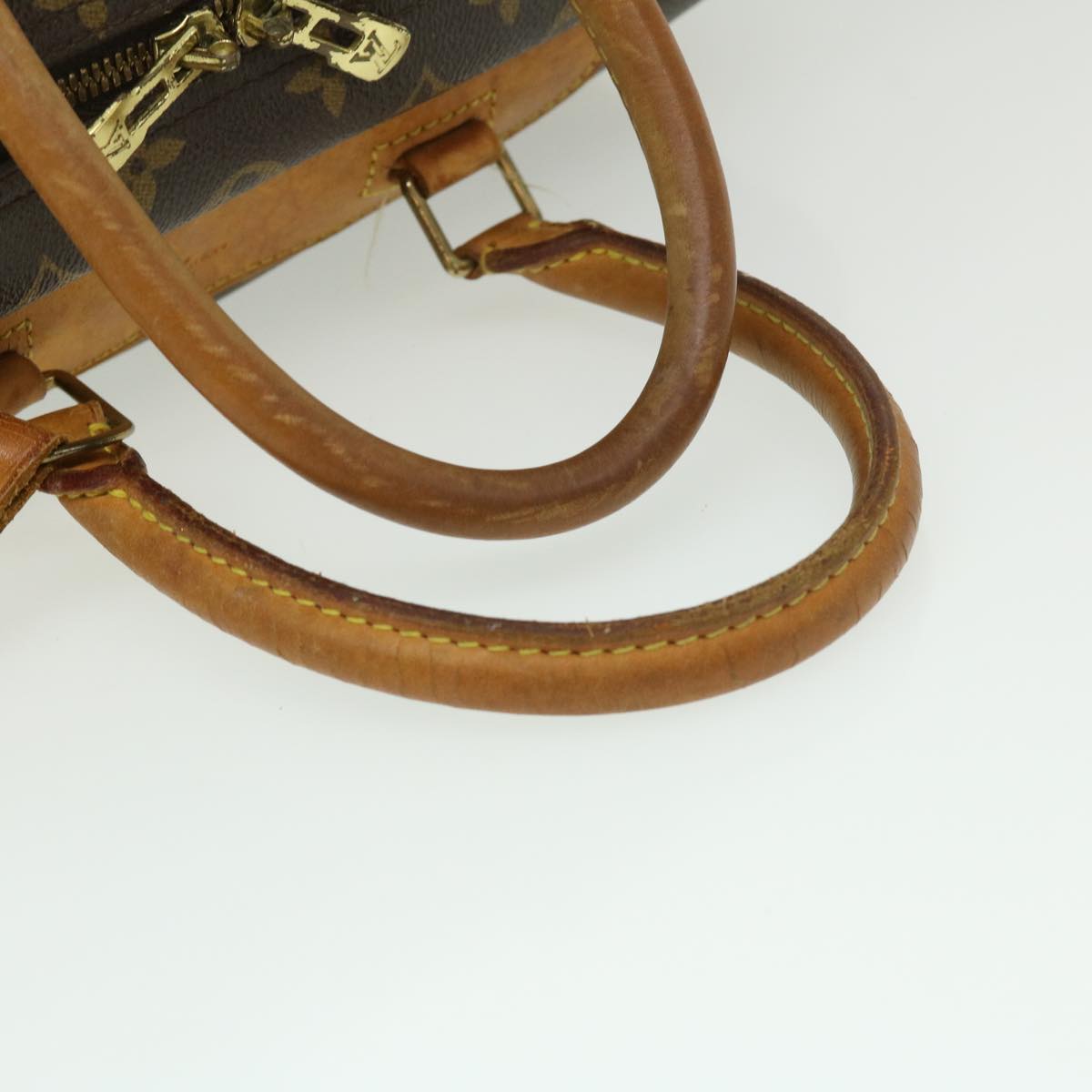 LOUIS VUITTON Monogram Deauville Hand Bag M47270 LV Auth ki1997