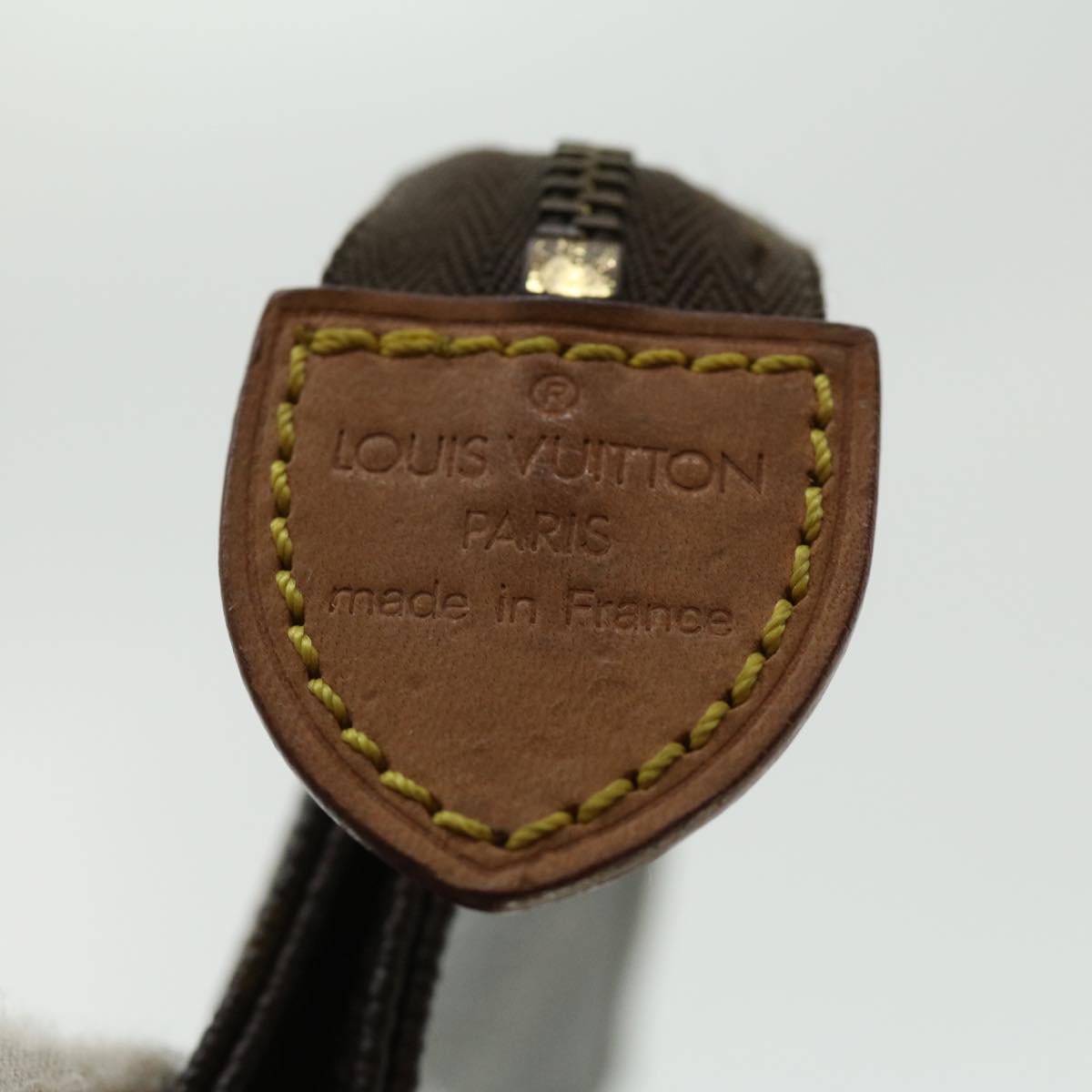 LOUIS VUITTON Monogram Poche Toilette 15 Pouch M47546 LV Auth ki2185