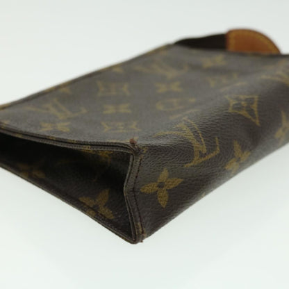 LOUIS VUITTON Monogram Poche Toilette 15 Pouch M47546 LV Auth ki2186
