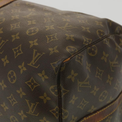LOUIS VUITTON Monogram Keepall Bandouliere 55 Boston Bag M41414 LV Auth ki2612