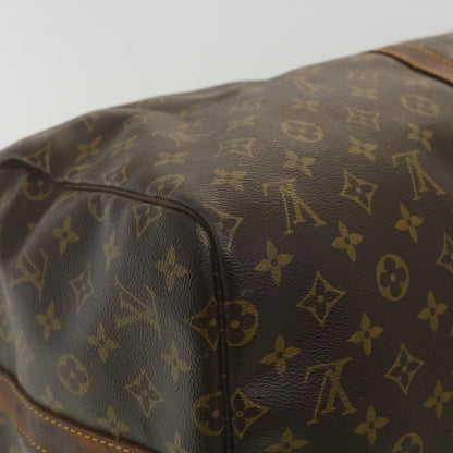 LOUIS VUITTON Monogram Keepall Bandouliere 55 Boston Bag M41414 LV Auth ki2612