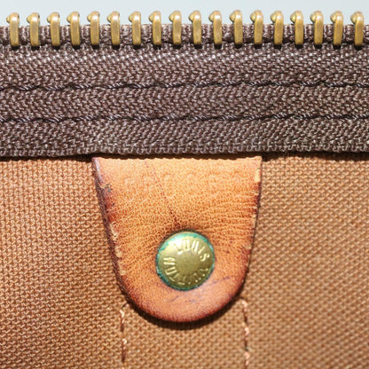 LOUIS VUITTON Monogram Keepall Bandouliere 55 Boston Bag M41414 LV Auth ki2612