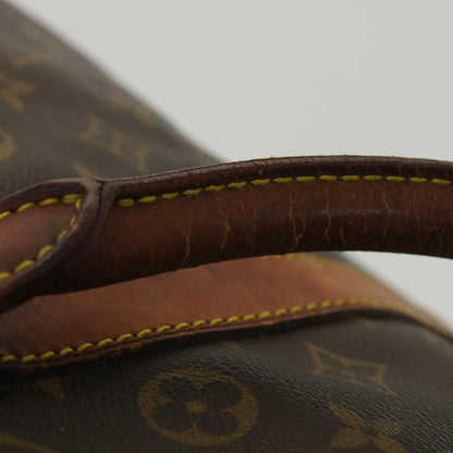 LOUIS VUITTON Monogram Keepall Bandouliere 55 Boston Bag M41414 LV Auth ki2612