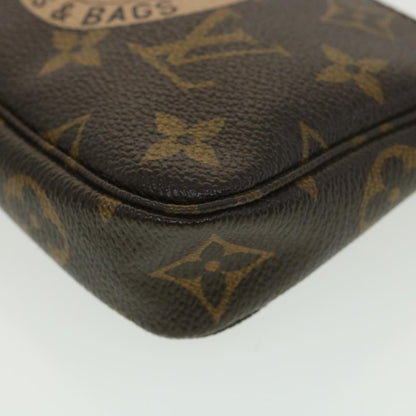 LOUIS VUITTON Monogram T&B Mini Pochette Accessoires Pouch M60153 LV Auth ki2818