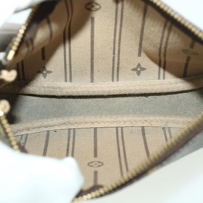 LOUIS VUITTON Monogram T&B Mini Pochette Accessoires Pouch M60153 LV Auth ki2818