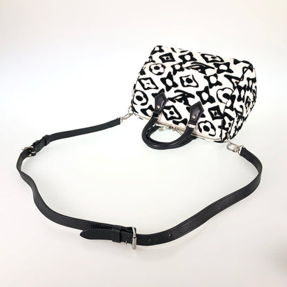 LOUIS VUITTON Monogram Tufted Speedy Bandouliere 25 LV × UF Urs Fisher Collaboration 2WAY Shoulder Handbag