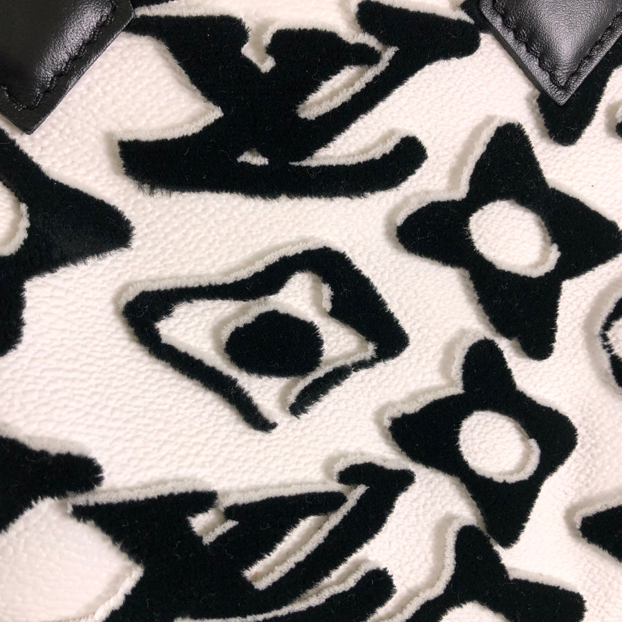 LOUIS VUITTON Monogram Tufted Speedy Bandouliere 25 LV × UF Urs Fisher Collaboration 2WAY Shoulder Handbag