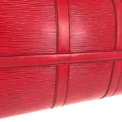 LOUIS VUITTON epi keepall 45 M42977 Boston bag
