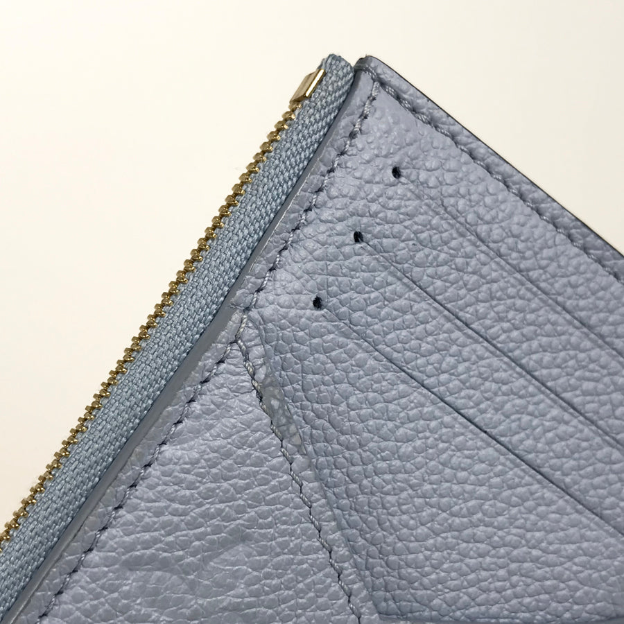 LOUIS VUITTON Monogram Empreinte Porte Carte Romy M82045 Fragment case