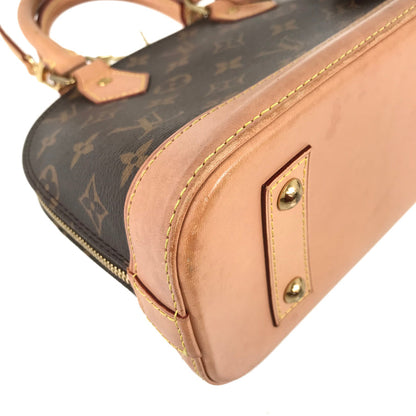 LOUIS VUITTON Monogram Alma BB M53152 Hand bag