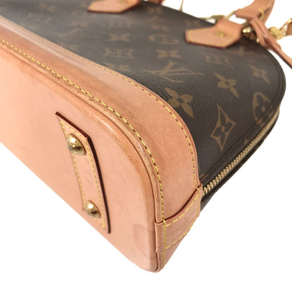 LOUIS VUITTON Monogram Alma BB M53152 Hand bag