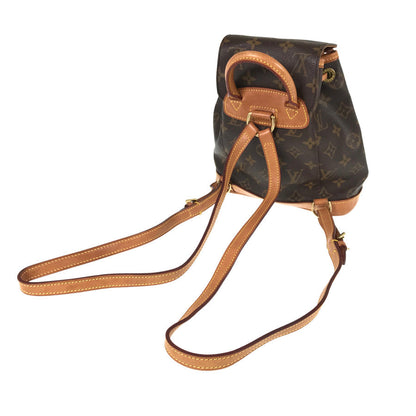 LOUIS VUITTON Monogram Mini Montsouris M51137 Backpack
