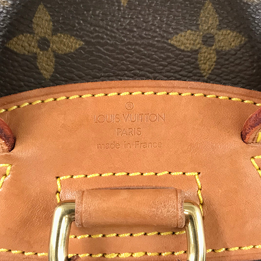 LOUIS VUITTON Monogram Mini Montsouris M51137 Backpack