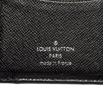 Louis Vuitton Black Taiga Leather Pocket Organizer