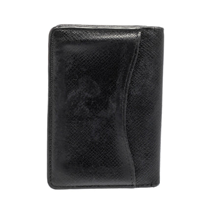 Louis Vuitton Black Taiga Leather Pocket Organizer