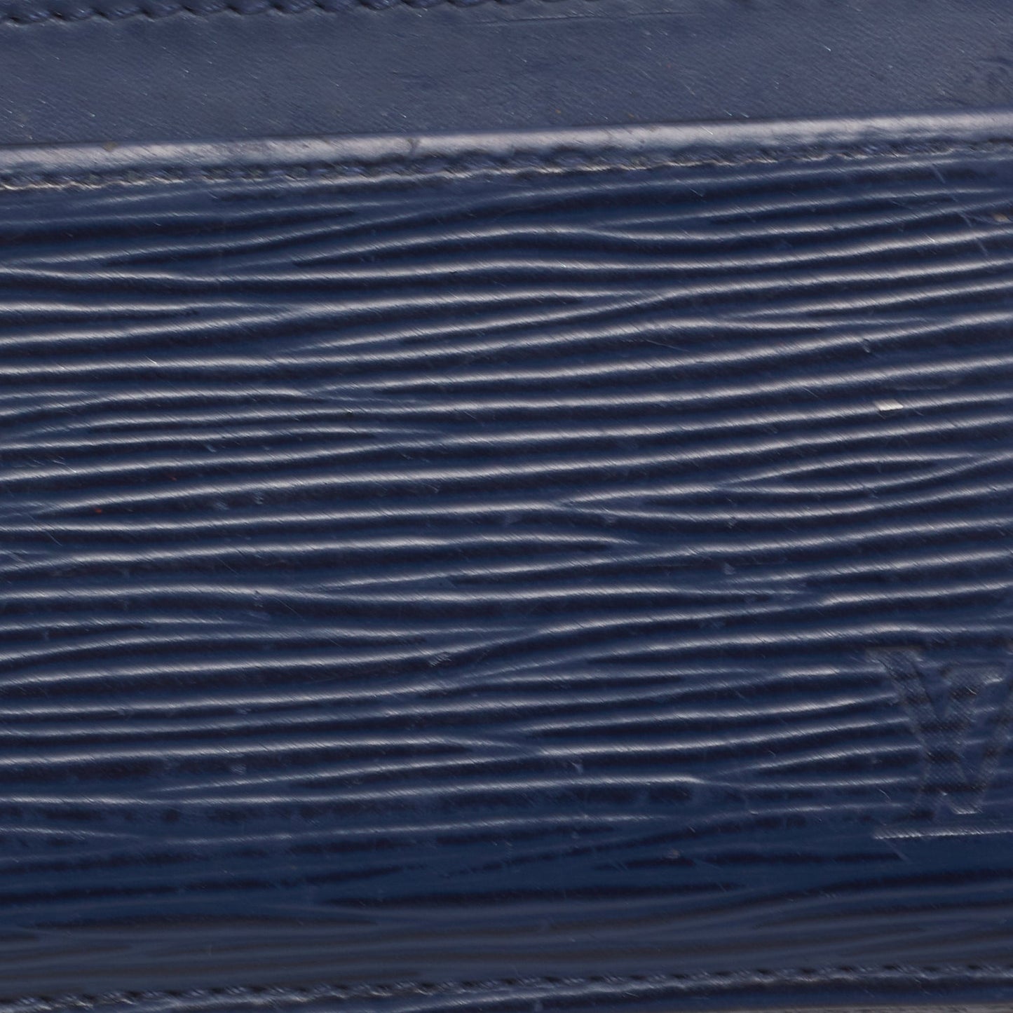 LOUIS VUITTON Indigo Epi Leather Card Holder