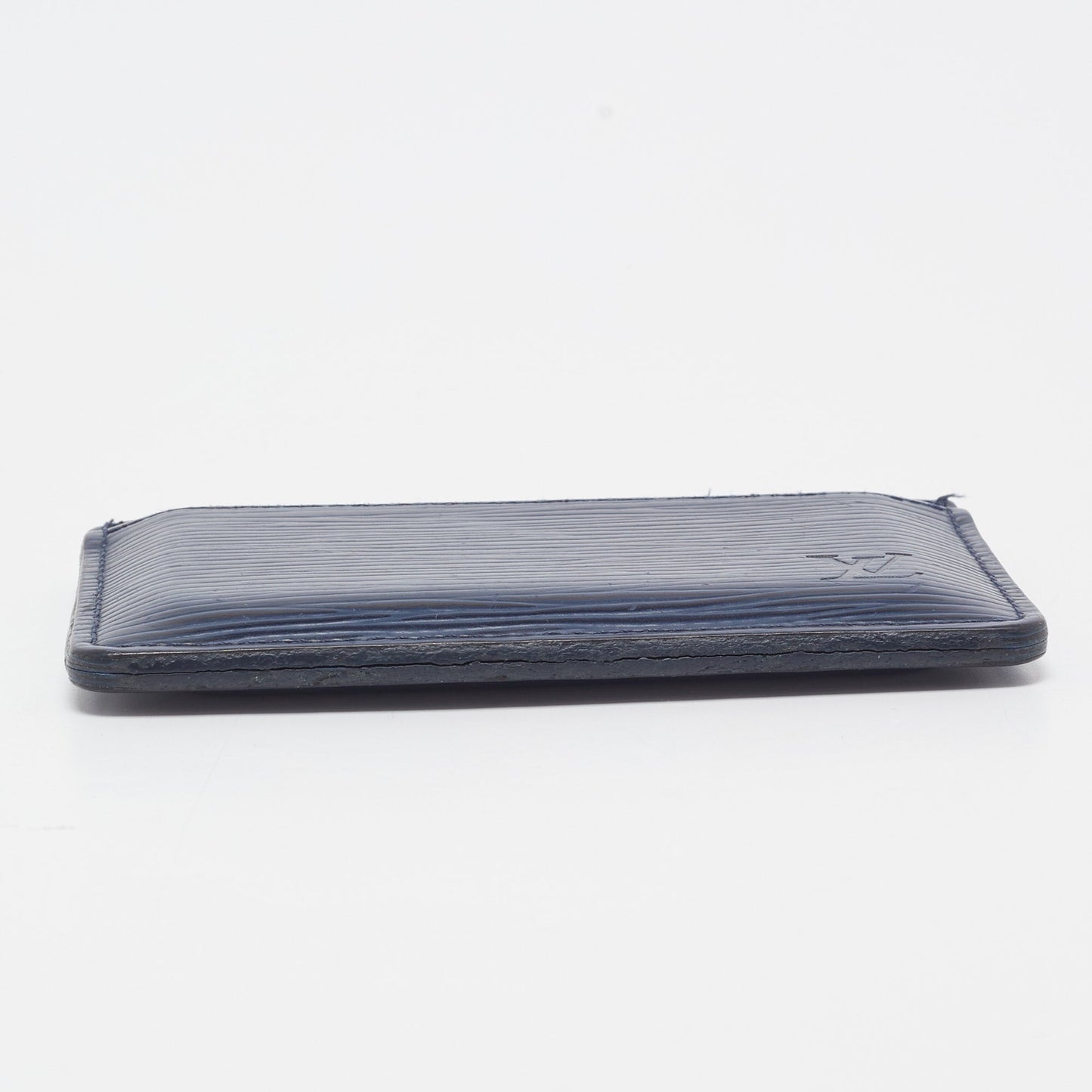 LOUIS VUITTON Indigo Epi Leather Card Holder