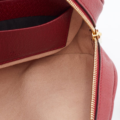Gucci Multicolor/Red Flora GG Supreme Canvas and Leather Mini Ophidia Backpack