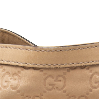 Gucci Beige Guccissima Leather Medium GG Britt Tote