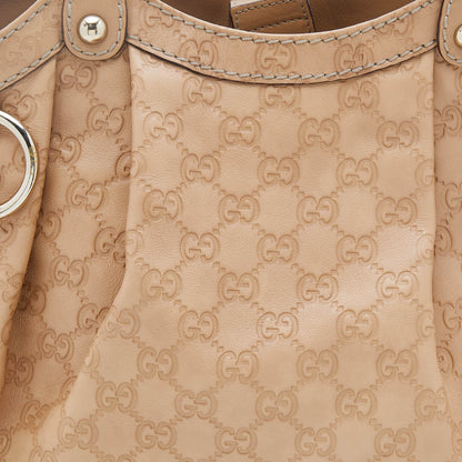 Gucci Beige Guccissima Leather Medium Sukey Tote