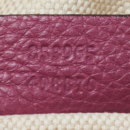 Gucci Pink Leather Mini Soho Disco Chain Crossbody Bag