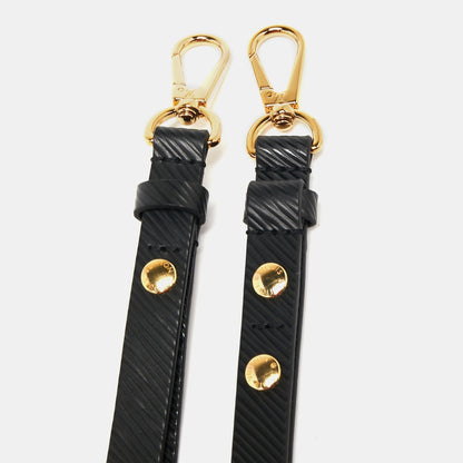 Louis Vuitton Black Epi Leather Adjustable Shoulder Bag Strap