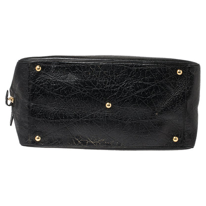 Louis Vuitton Black Cuir Indra Duffel Bag