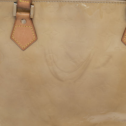 Louis Vuitton Beige Monogram Vernis Houston Bag