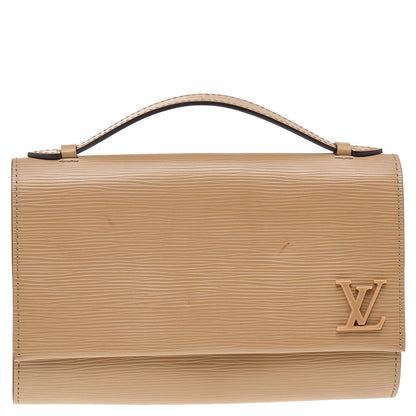 Louis Vuitton Dune Epi Leather Clery Pochette Bag