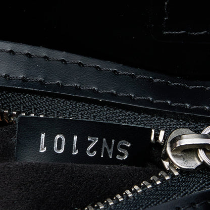 Louis Vuitton Black Electric Epi Leather Mirabeau GM Bag