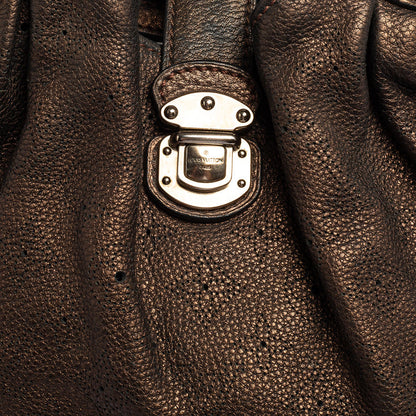 Louis Vuitton Bronze Monogram Mahina Leather L Bag