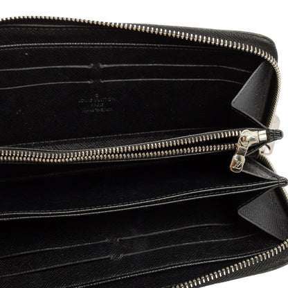 Louis Vuitton Black Epi Leather Zippy Continental Wallet