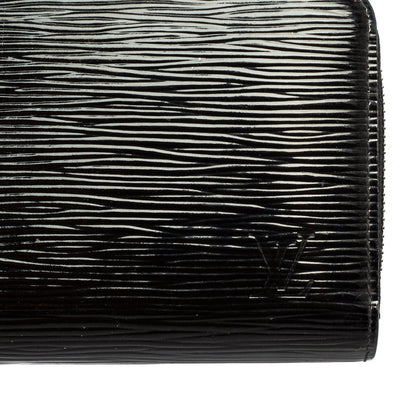 Louis Vuitton Black Epi Leather Zippy Continental Wallet