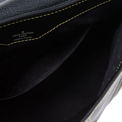 Louis Vuitton Black Suhali Leather L'Absolu de Voyage Bag