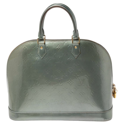 Louis Vuitton Givre Monogram Vernis Alma GM Bag