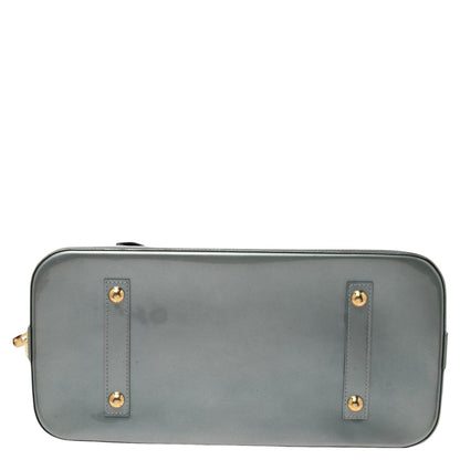 Louis Vuitton Givre Monogram Vernis Alma GM Bag