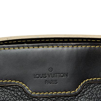 Louis Vuitton Black Suhali Leather Le Radieux Bag