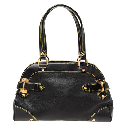 Louis Vuitton Black Suhali Leather Le Radieux Bag