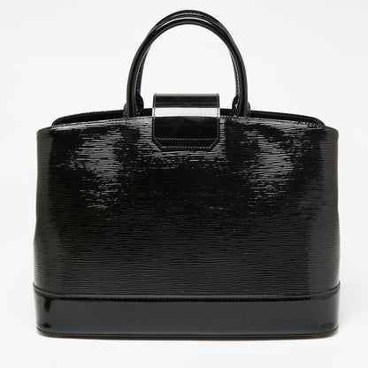 Louis Vuitton Black Electric Epi Leather Mirabeau GM Bag
