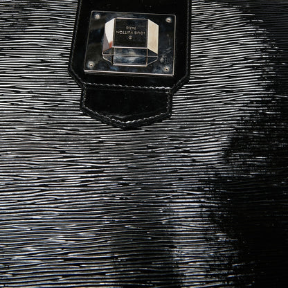 Louis Vuitton Black Electric Epi Leather Mirabeau GM Bag