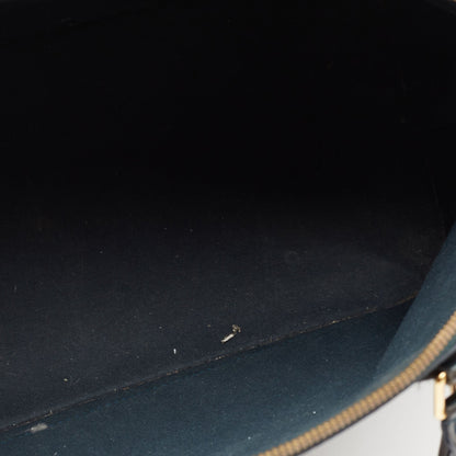 Louis Vuitton Blue Nuit Monogram Vernis Alma GM Bag