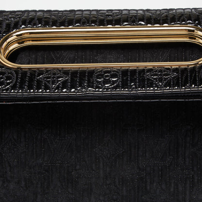 Louis Vuitton Black Monogram Limited Edition Motard Before Dark Clutch