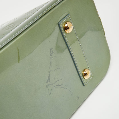 Louis Vuitton Givre Monogram Vernis Leather Alma PM Bag